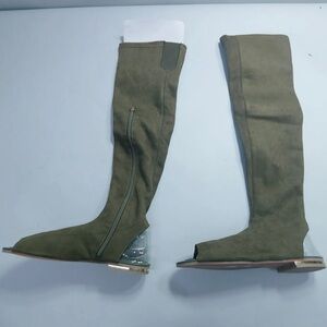 Bamboo over-the-knee Boots, NIB ($3 is lowest cost allowed by Posh)